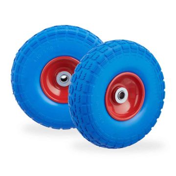 Transportēšanas rati Relaxdays, 2 gab, Ø 26 × 8,5 cm