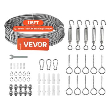 Трос VEVOR QD304PVC-019