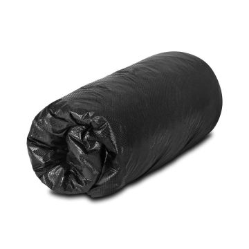 Vienreizējēja plastmasas plēve El Cartel, Ar elastīgu joslu, Melna, 210 × 90 cm