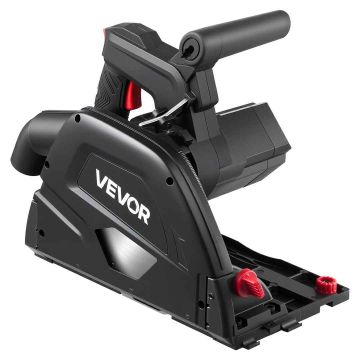 Направляющая дисковая пила VEVOR M1Y-4ZTH-160, 48 зубьев, Чёрная