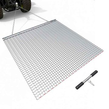Velkamais ecēšu paklājs VEVOR YR4X4FT, 122 × 122 × 1 cm