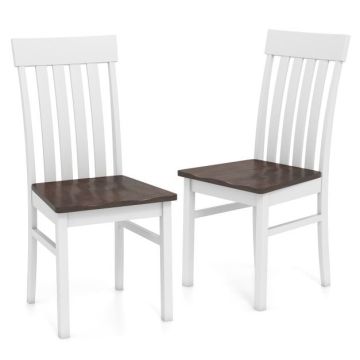 Kitchen and dining chair set, 2 pcs, 44.45 × 96.52 × 50.8 cm