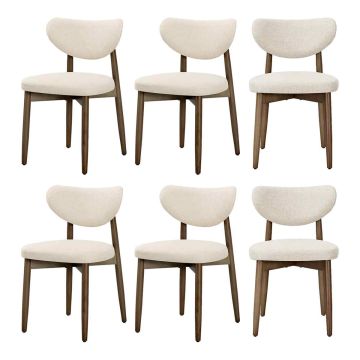 VASAGLE kitchen and dining chair set, 2 pcs, 51 × 82 × 50 cm