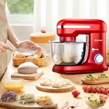Food processor, 4.5 l, 8 speeds, 34 × 18.5 × 32 cm