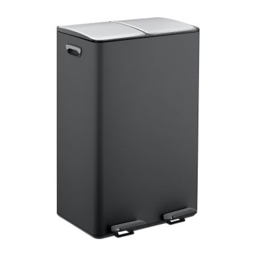 Virtuves atkritumu tvertne Relaxdays 10051208_46, 2 × 30 l, 47 × 71,5 × 36 cm