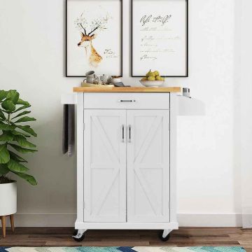 Kitchen cabinet, with drawer and two-door cabinet, 89 × 96 × 45 cm