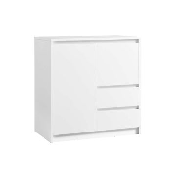Virtuves skapis VASAGLE Kailyn, 2 atvilktnes, 70 × 74,5 × 40 cm
