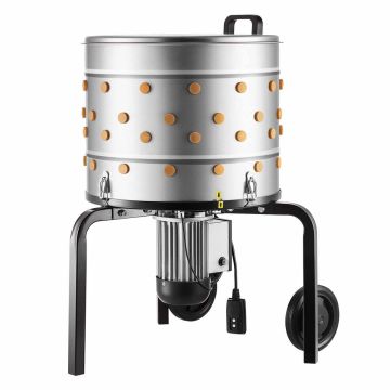 Машина для ощипывания кур VEVOR TM500BS/2, 98 резиновых пальцев, 660 × 615 × 855 мм