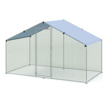 Chicken coop, Silver, 310 × 170 × 190 cm