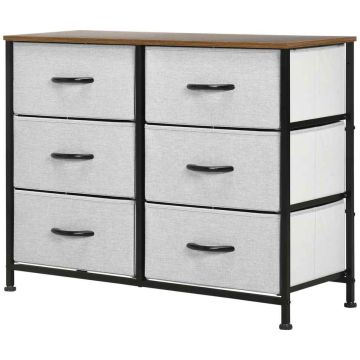 Kumode Homcom 80x30x62.5cm., dažādas krāsas