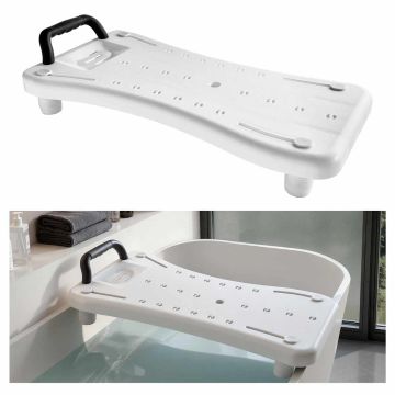 Vannas pārvietošanās soliņš VEVOR SC6045C, līdz 150 kg, 72 × 34,5 × 16 cm