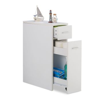 Vannas istabas skapītis Relaxdays 10029599.0, 3 atvilktnes, 20 × 61,5 × 45 cm