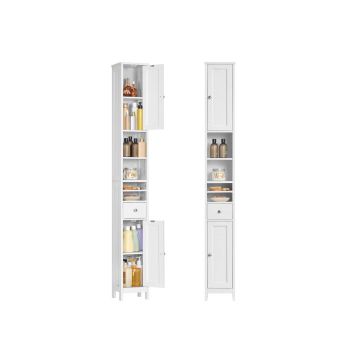 Vannas istabas skapis VASAGLE, 1 atvilktne, 21,4 × 180 × 19,5 cm