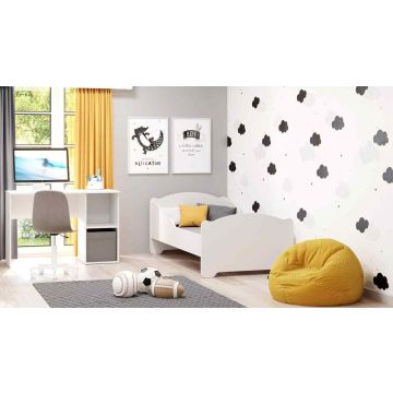 Детская кровать Michas с матрасом 164 см x 85 см x 63 см