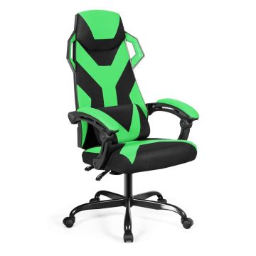 Bucket gaming chair, 65 × 120–130 × 66 cm