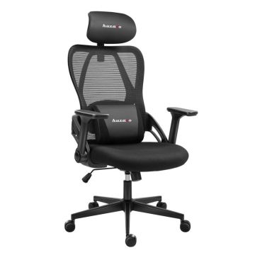 Игровое кресло Huzaro Combat 2.7, Чёрное, 60 × 53 × 32 см