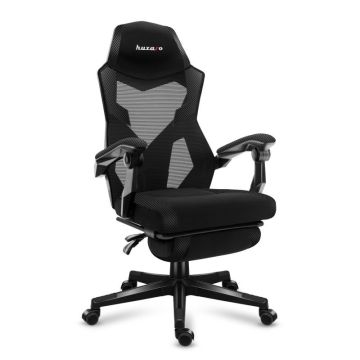 Игровое кресло Huzaro Combat 3.1, Чёрное, 76 × 53 × 29 см