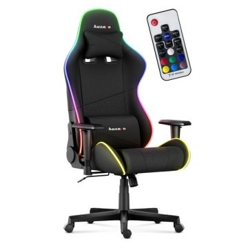 Spēļu krēsls Huzaro Force 6.2 RGB MESH, 16 krāsu RGB LED, 83 × 55 × 29 cm
