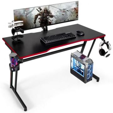 Gaming table, Blue/black, 120 × 73 × 60 cm