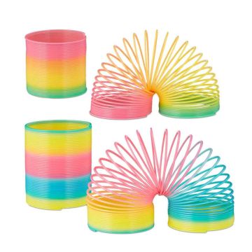 Rotaļu spirāles Relaxdays 10044030.0, 4 gab., 2 izmēri