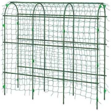 Augu arka Outsunny 43x182x183cm., zaļa