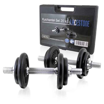 Hanteļu komplekts 4x2,5kg 4x1,25kg ar koferi