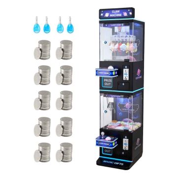 Spīļu krāna automāts VEVOR S-02 / S-03 / S-04, 100 W, 405 × 1730 × 545 mm