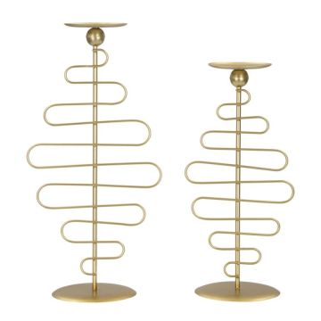 Svečturu komplekts „Alid“, 2 gab, 25 × 51 × 16 cm / 20 × 43 × 16 cm