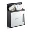 Pastkaste 33x35x12,5cm., melns/balts