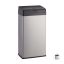 Miskaste 36x18x11cm, 6L., melna/sudraba