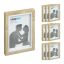10 foto rāmīšu komplekts 17x12,5x2 cm, gaiši brūns/balts