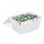 Ящик для хранения с крышкой 10,5х19,5х14,5см., белый