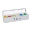 Tējas maisiņu organizators 9x43,5x9cm., balts/pelēks