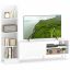 TV galds 140x31x115,5cm, baltas krāsas
