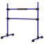 Baleta balsts 124,5x71x120cm, zils/melns