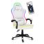 Spēļu krēsls HUZARO FORCE 4.4 RGB Balts