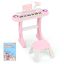 Bērnu rotaļlietu pianīns ar krēslu, rozā/baltas krāsas