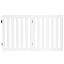 Suņu būris 101x60cm, baltā krāsā