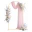 Arched backdrop stand VEVOR ABC-6, 1 pc, Gold, 2 × 1 m
