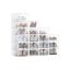 Shoe boxes SONGMICS LSP318, 12 pcs, Transparent, 33.2 × 23 × 14.5 cm