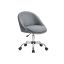 Офисное кресло SONGMICS OBG020G01, с регулировкой высоты, Серый, 60 × 80–90 × 60 см