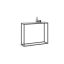 Betona dizaina konsoles galds Console 100x80x30cm, pelēks