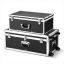 Storage box set VEVOR FG-1415-03, 2 pcs, Black, 763 × 392 × 312 mm + 600 × 350 × 240 mm