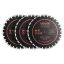 Diamond saw blades VEVOR 410JP, 3 pcs, black/orange