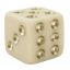 Decorative dice QUARZY, 8 × 8 × 8 cm