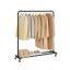 SONGMICS HSR016BH01 clothes rack, on wheels, 110 × 141.5 × 38 cm
