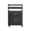 Virtuves skapis 59x40x92cm., melns/sudraba krāsas