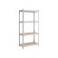 Полка для хранения 160 x 80 x 40 см, серебристый цвет