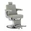 Hydraulic barber chair Gabbiano Visionerio, Grey