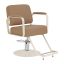 Hydraulic barber chair Omega Aurora, beige, 49-59 cm